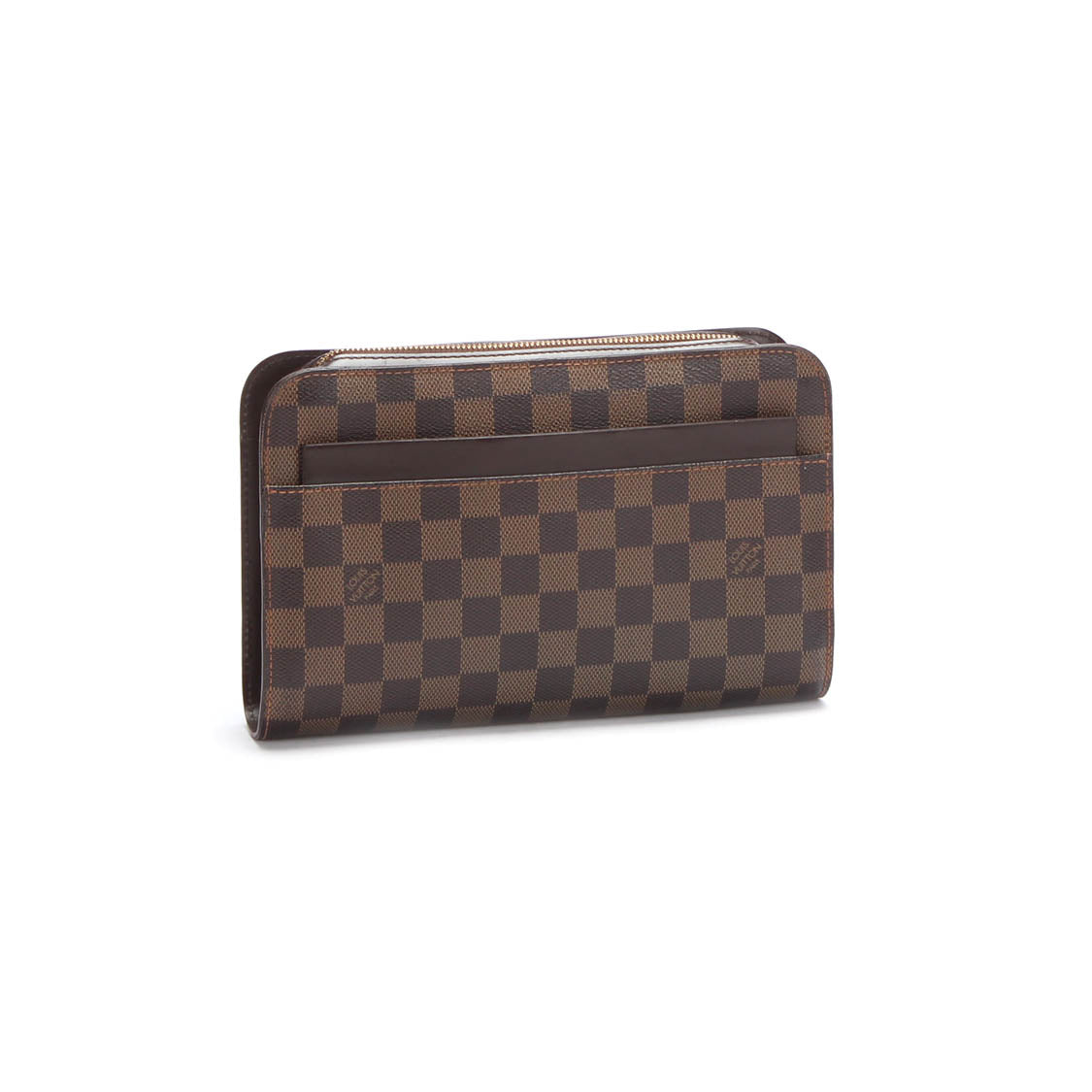 Louis Vuitton Saint Louis Clutch Zipper Pouch Damier Ebene (AB/AB)