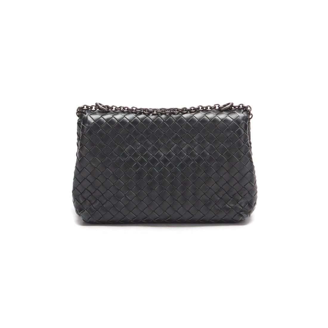 Intrecciato Leather Chain Bag