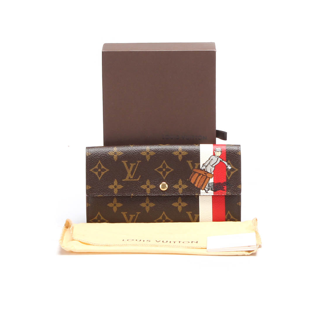 Monogram Sarah Groom Bellboy Wallet