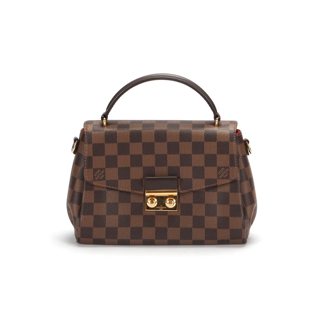 Louis Vuitton Damier Croisette Way Bag Handbag Shoulder Ebene