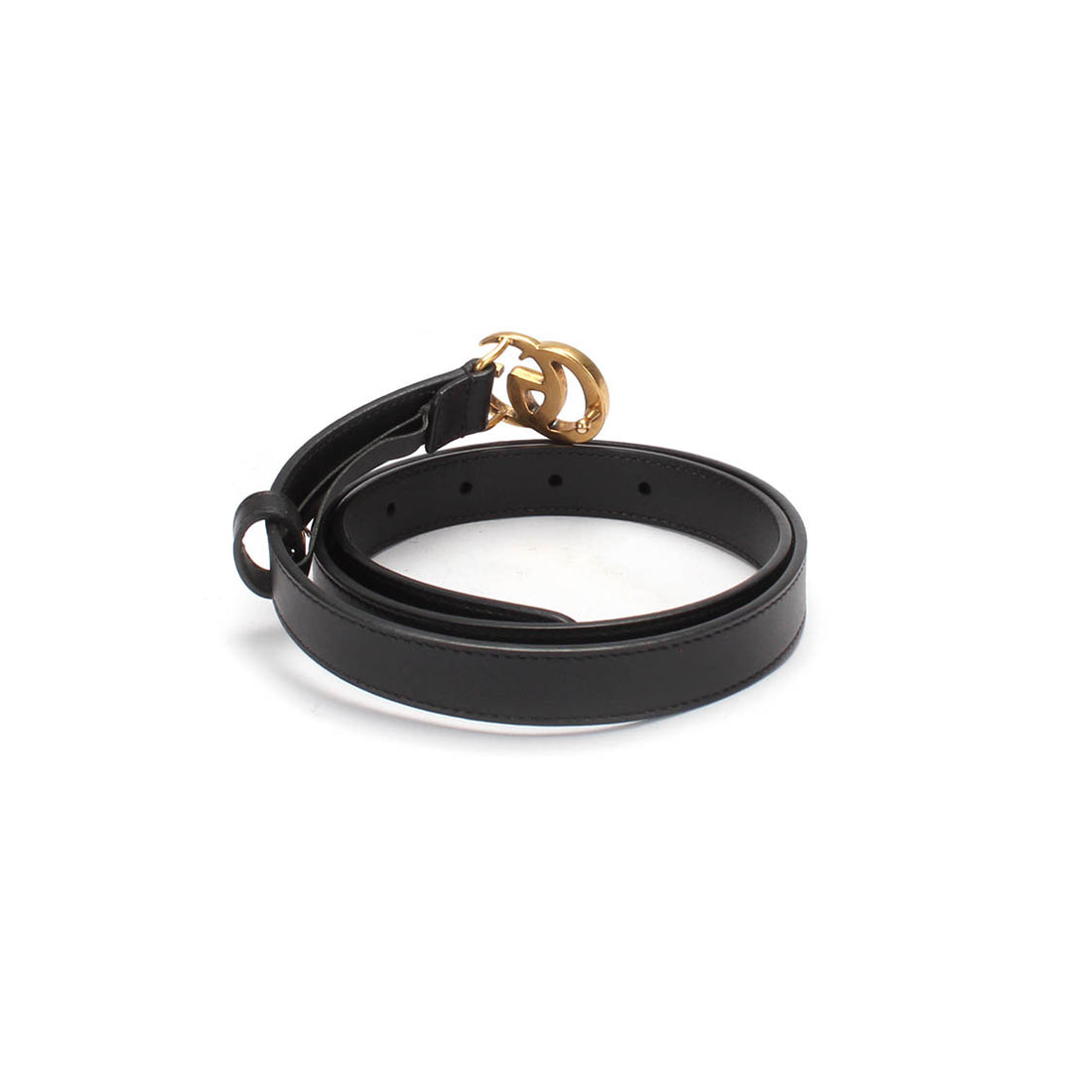 GG Marmont Leather Belt 409417