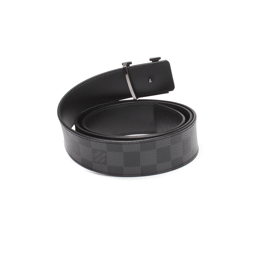 Louis Vuitton Dami Graphit M9808 Belt Black P13467 – NUIR VINTAGE