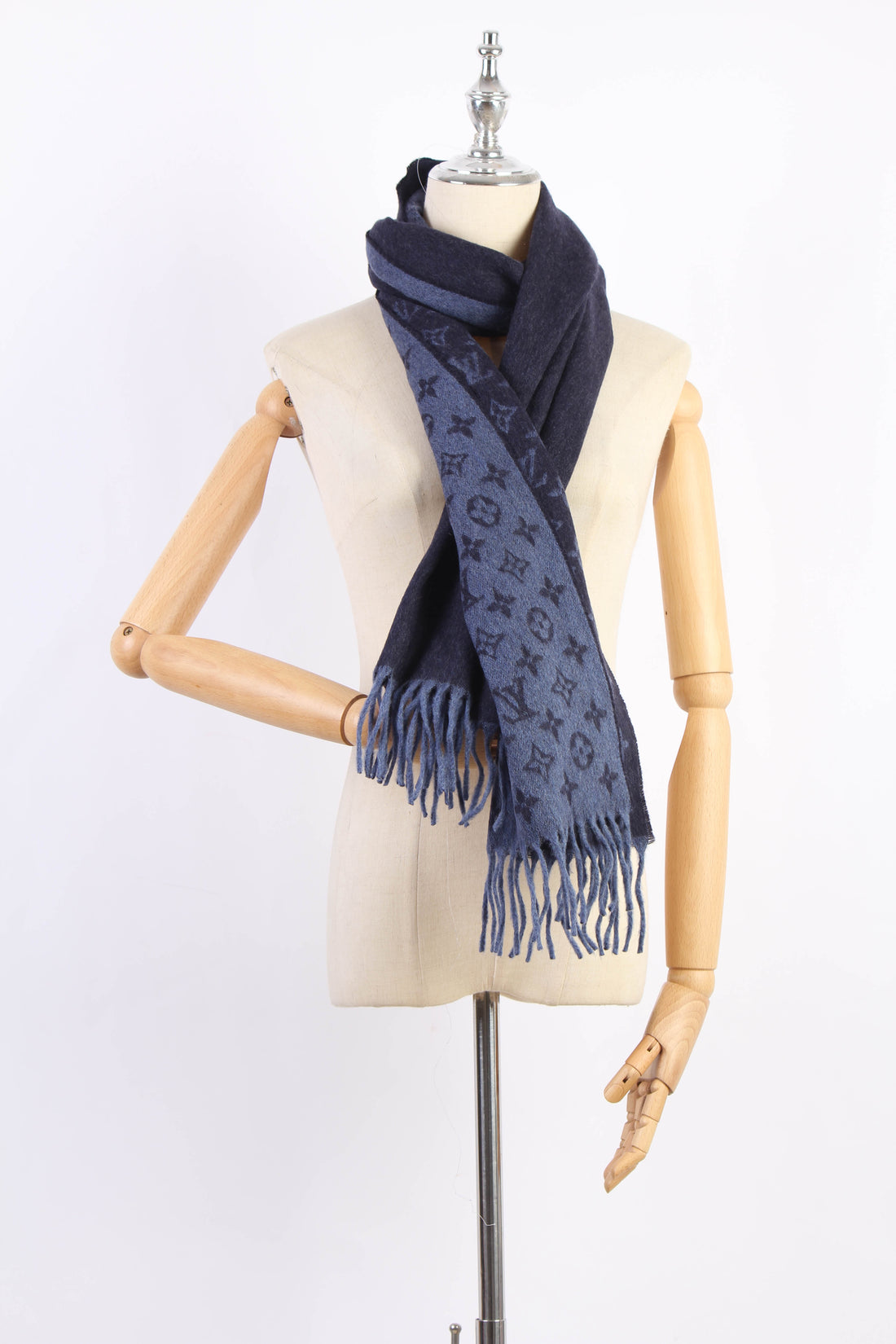 Monogram Wool Scarf