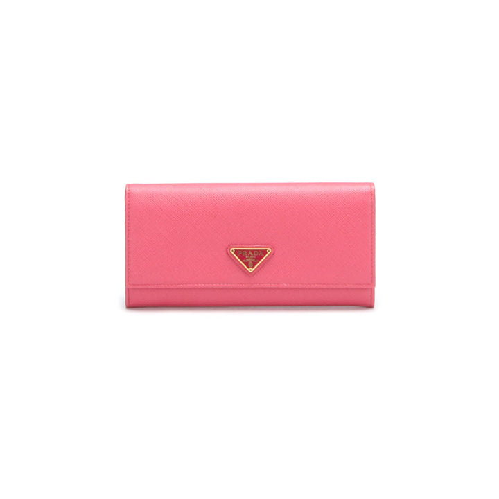 Saffiano Long Wallet