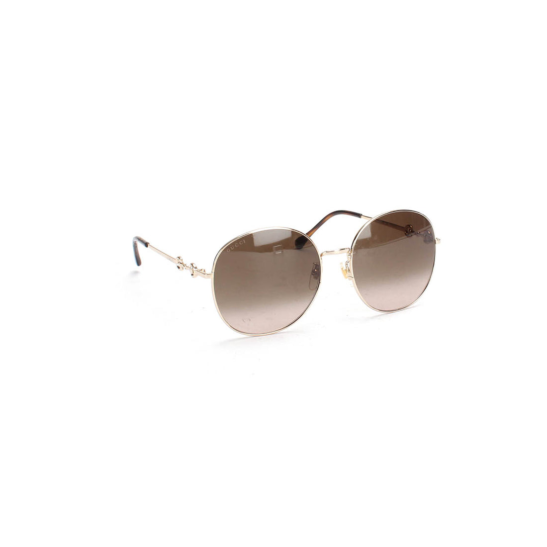 Horsebit Round Sunglasses