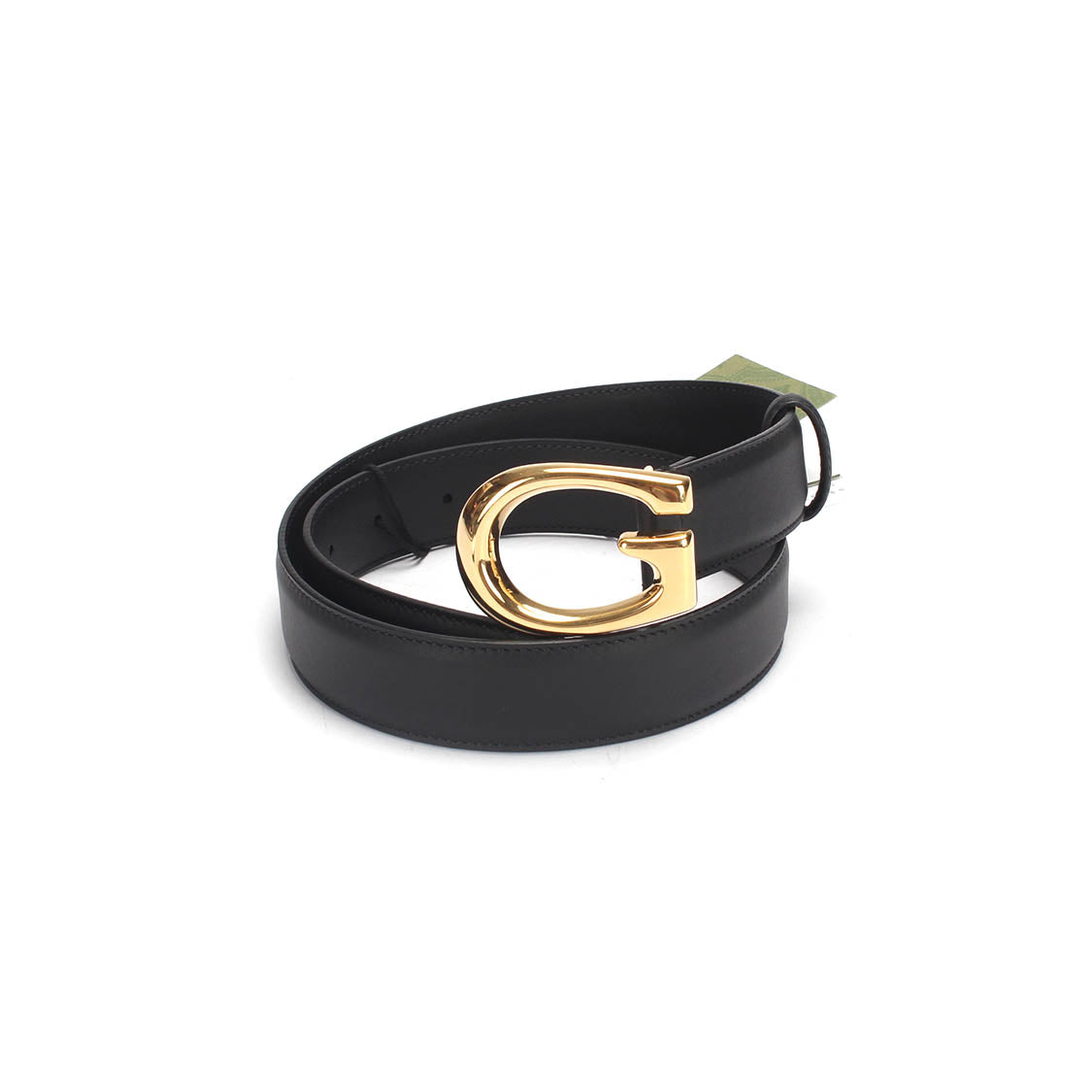 G Buckle Leather Belt 655566