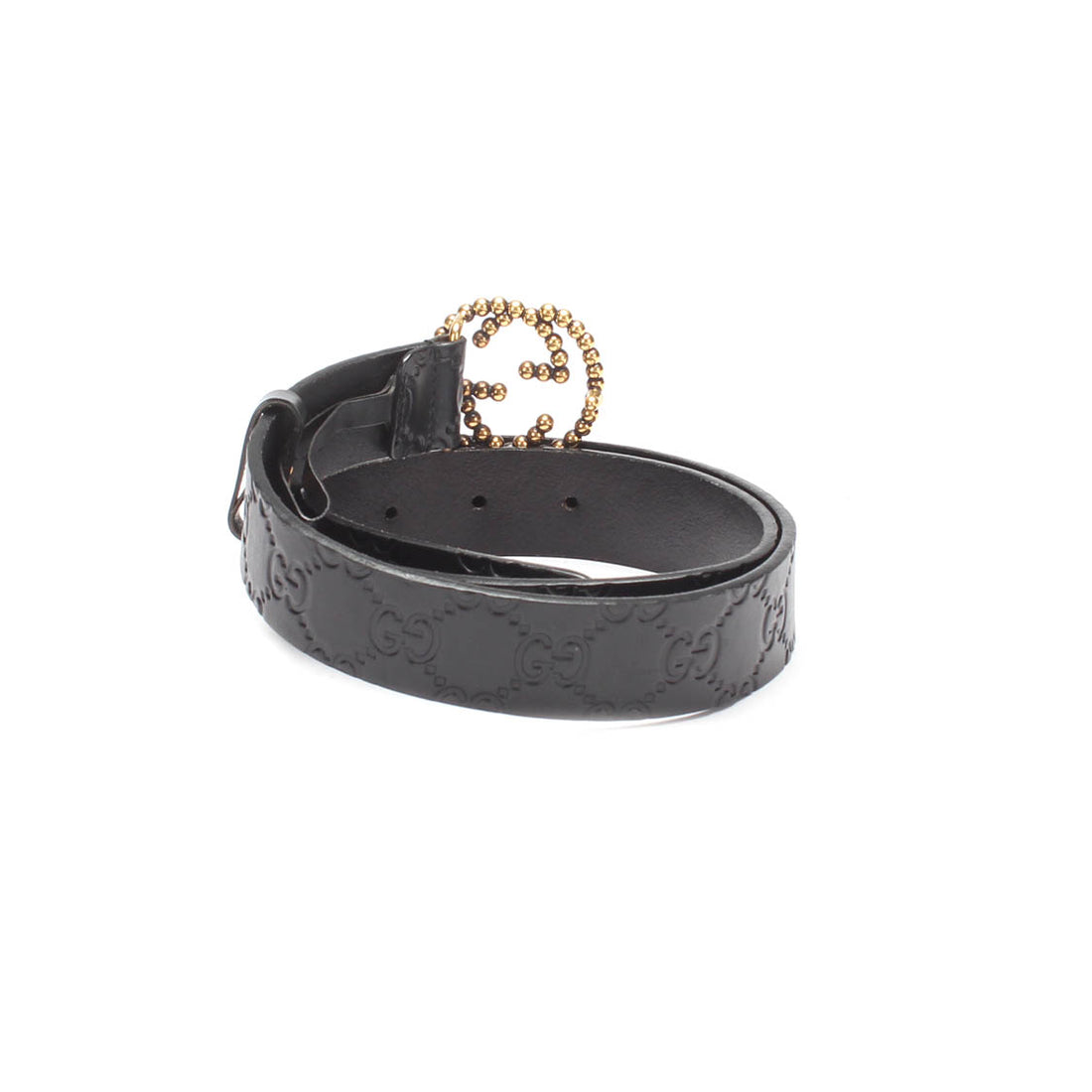 GG Signature Studded Interlocking G Belt 282323