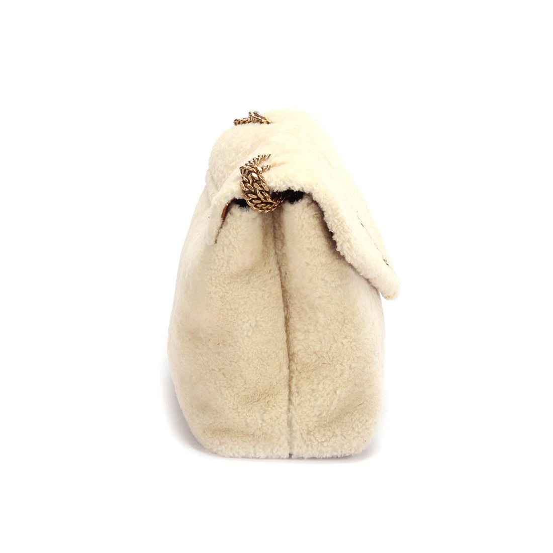 LouLou Shearling Shoulder Bag