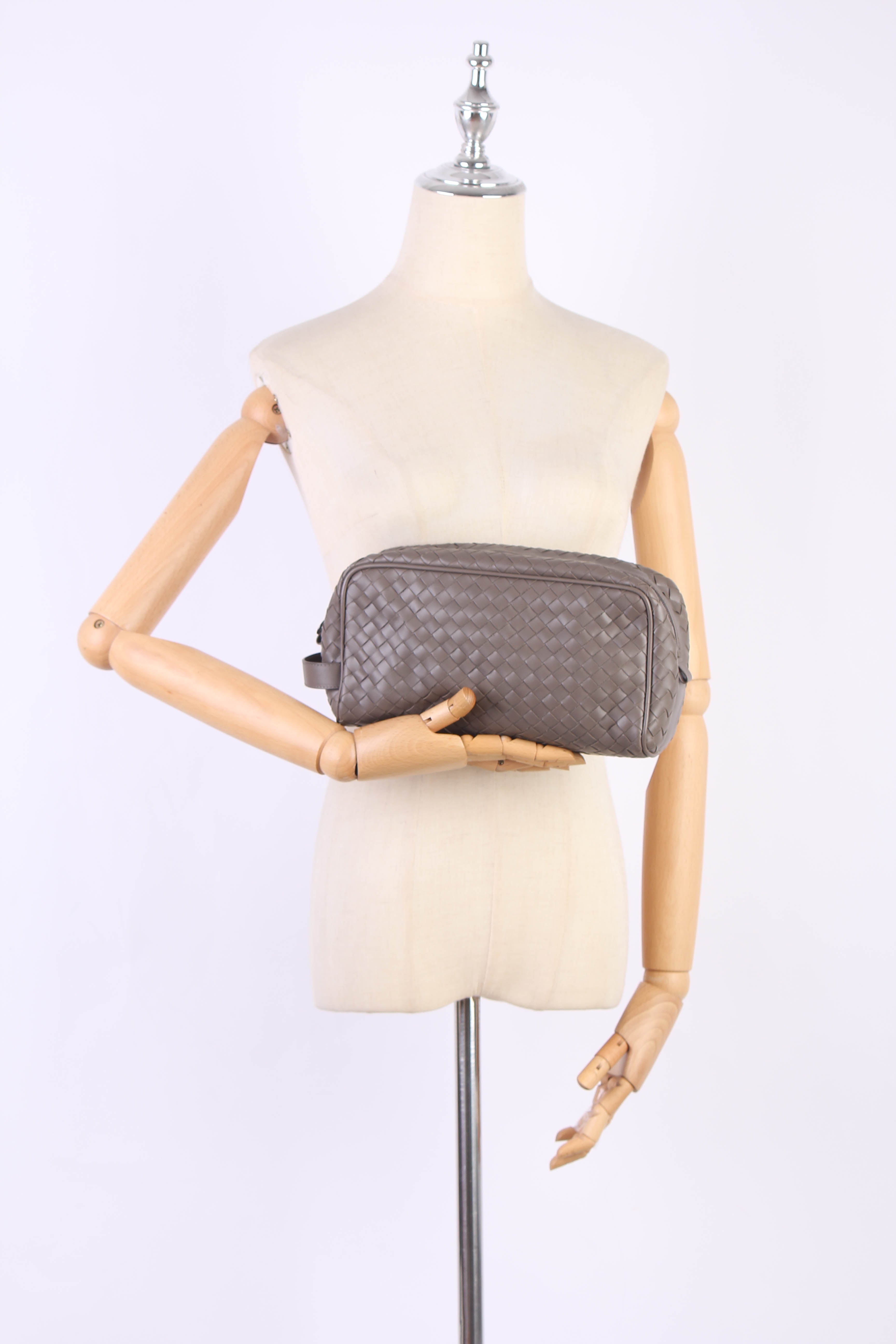 Intrecciato Clutch Bag