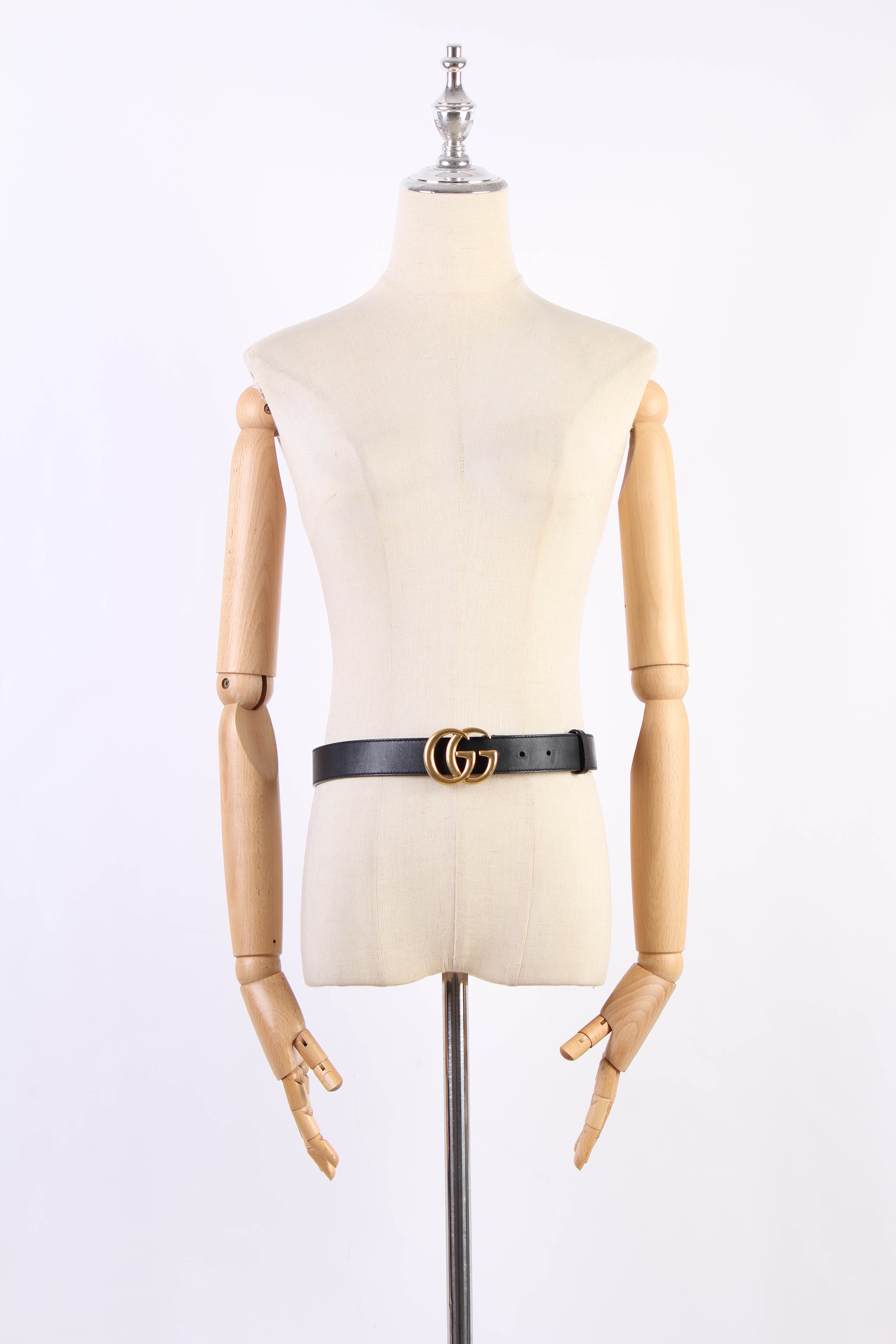 GG Marmont Leather Belt 414516