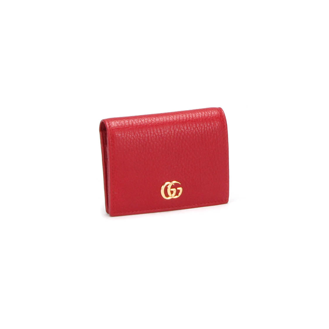 GG Leather Card Case 456126