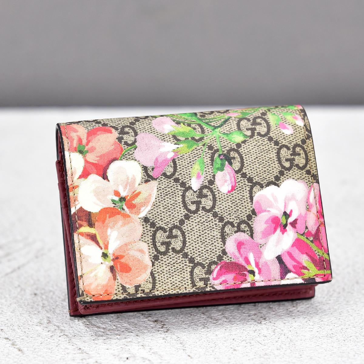 GG Supreme Blooms Small Wallet 410088