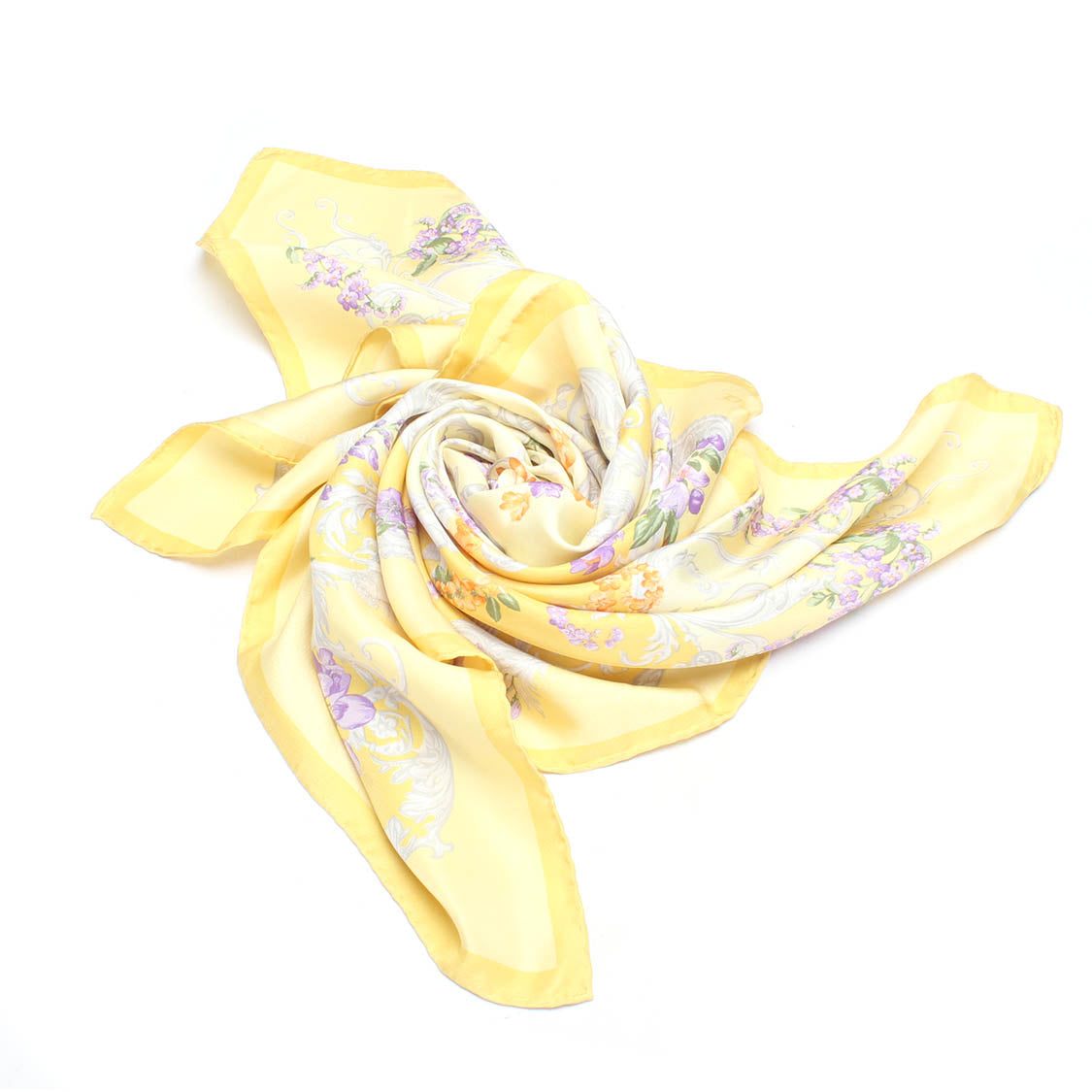 Floral Silk Scarf