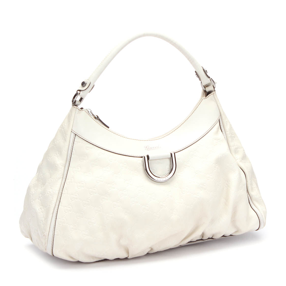 GG Signature Abbey D-Ring Shoulder Bag 327786