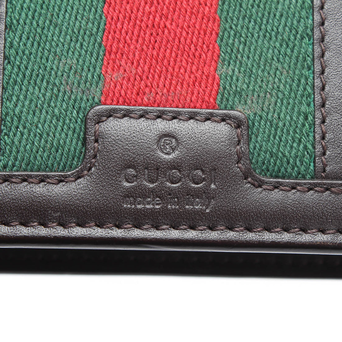 GG Canvas Web Long Wallet