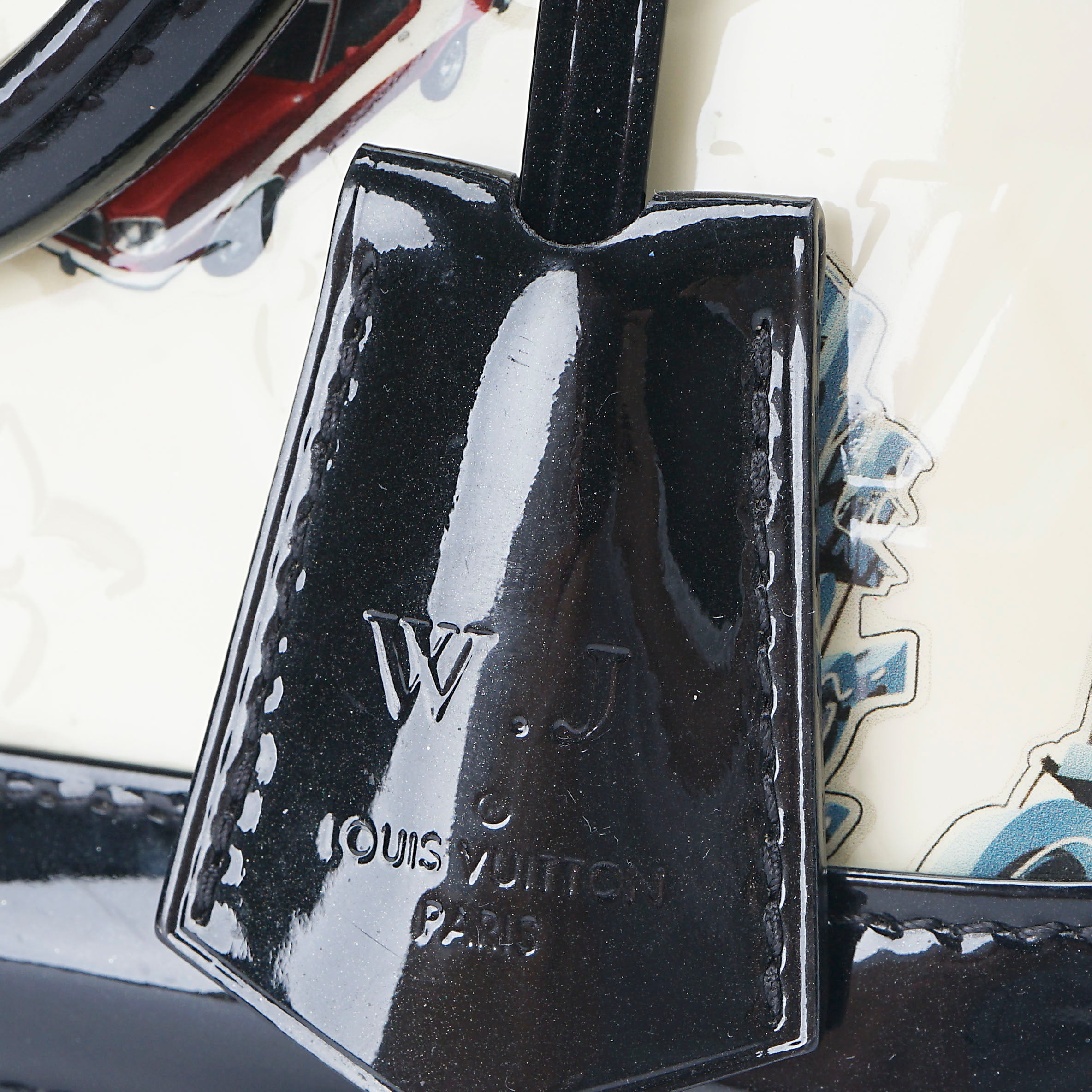 Louis Vuitton Monogram Vernis Sticker Alma BB w/Strap Multiple