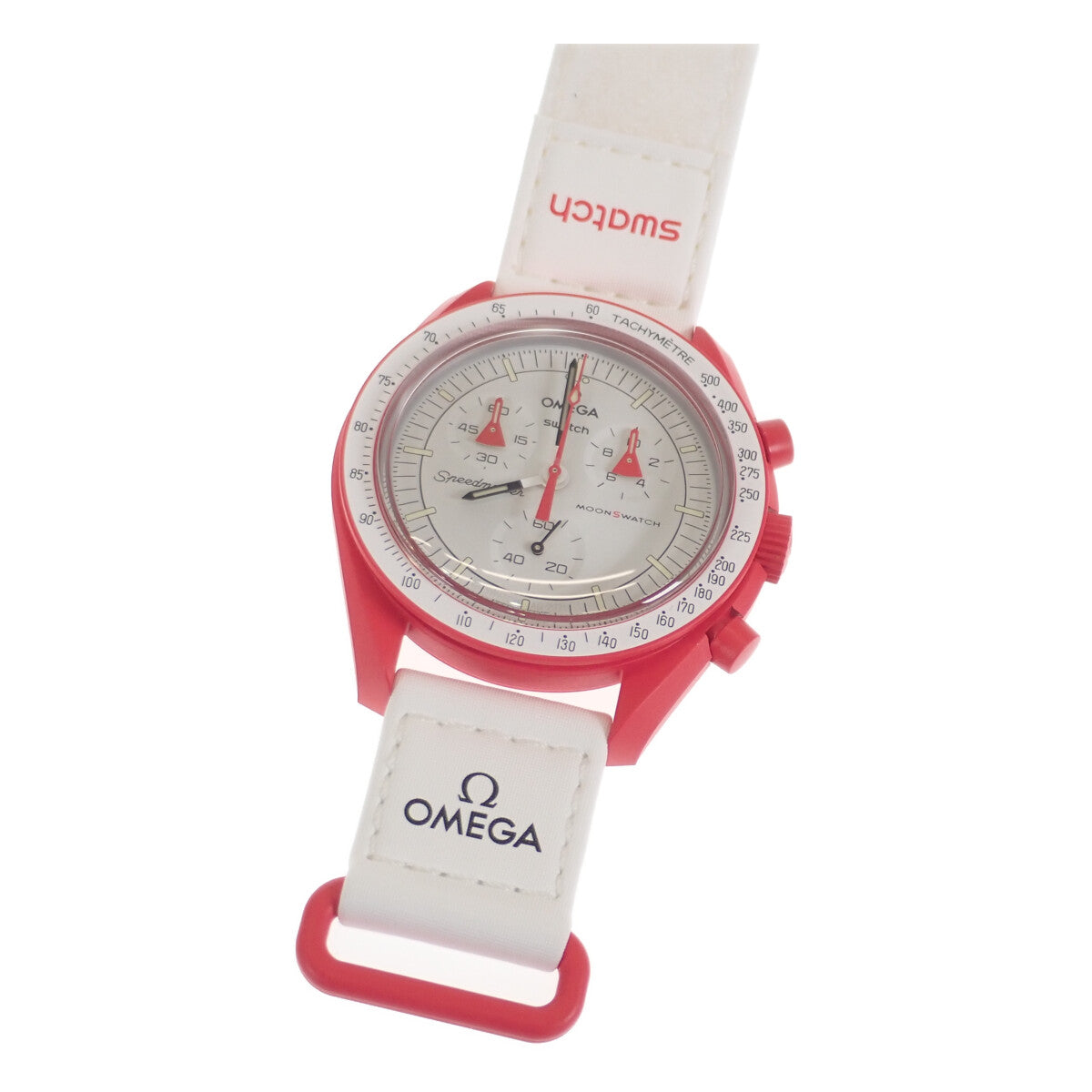 Omega X Swatch Mission to Mars Red Ceramic Watch for Men