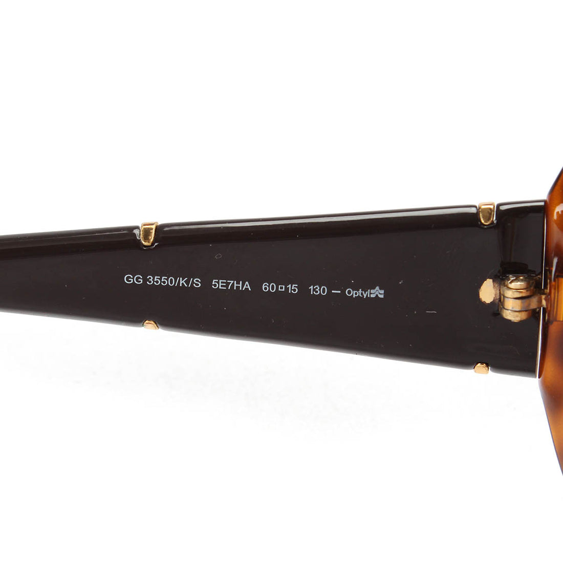 Horsebit Round Tinted Sunglasses