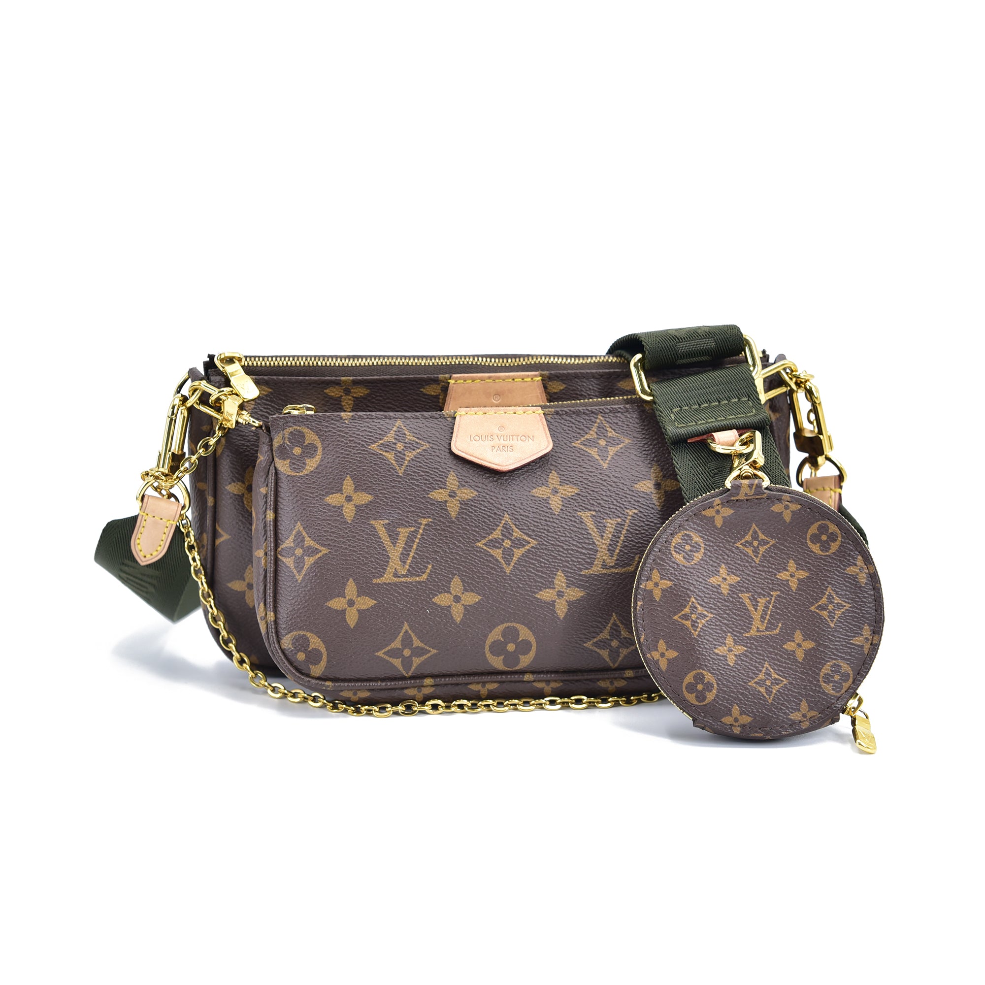 Auth Louis Vuitton Monogram Multi Pochette Accessoires M44813 Women  Shoulder Bag