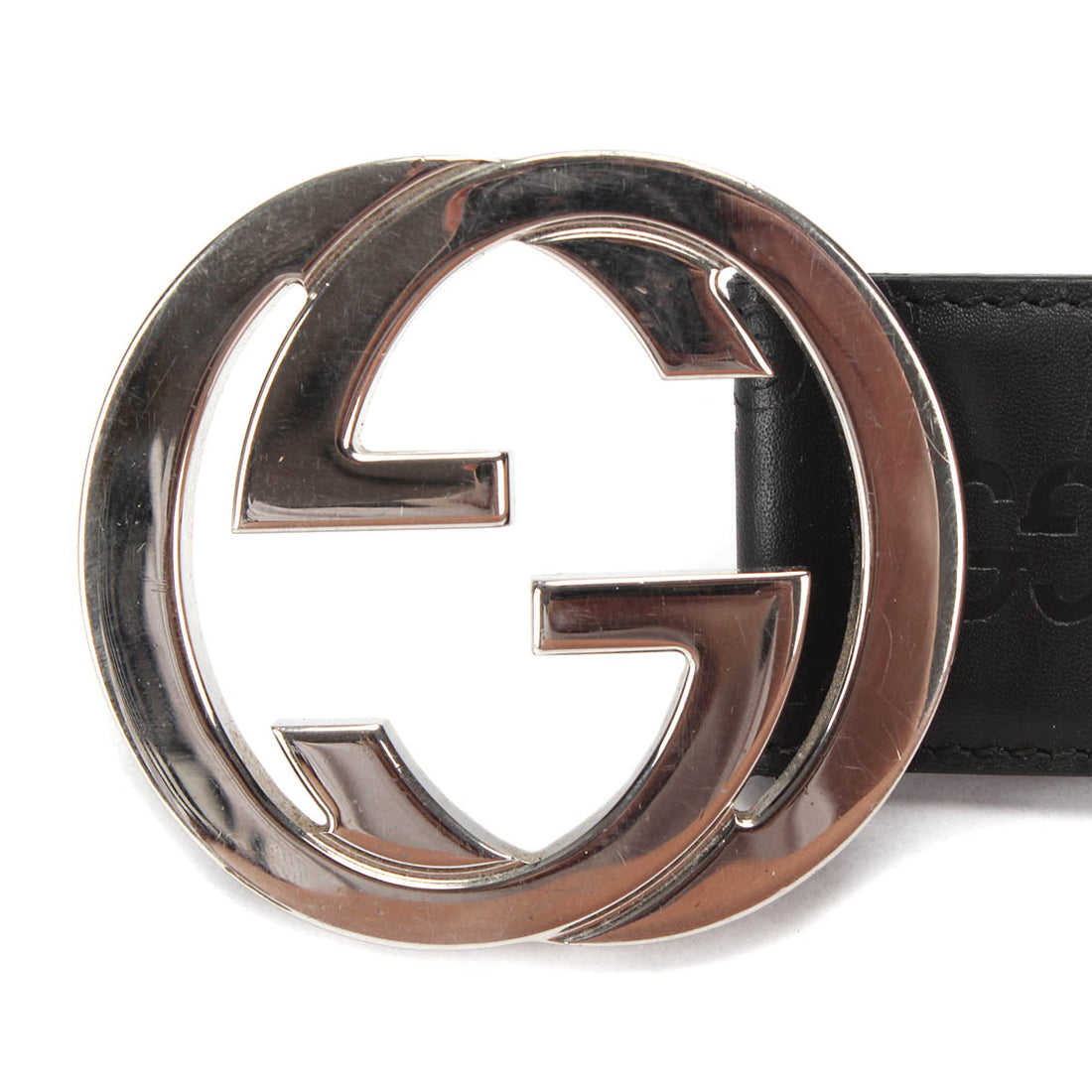 Guccissima Signature Belt 411924