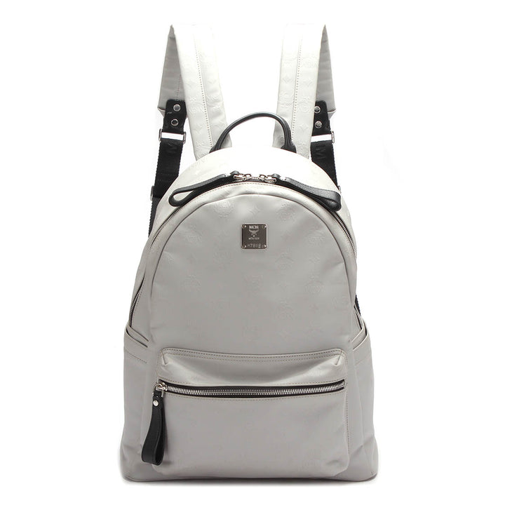 Visetos Embossed Leather Backpack