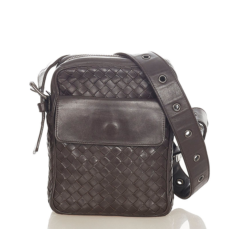 Intrecciato Crossbody Bag