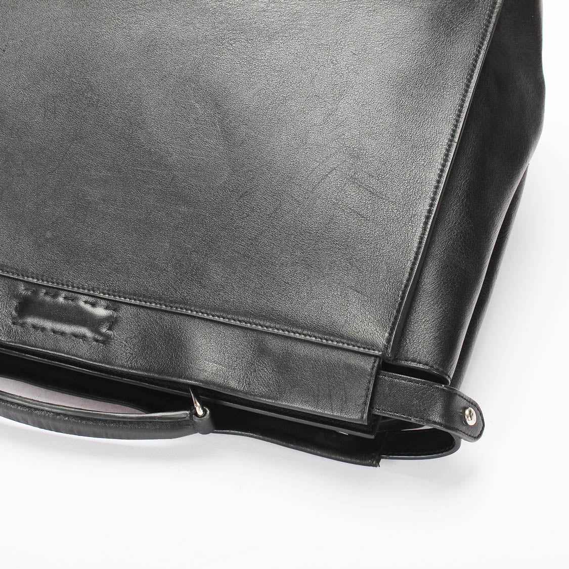 Peekaboo Leather Handbag