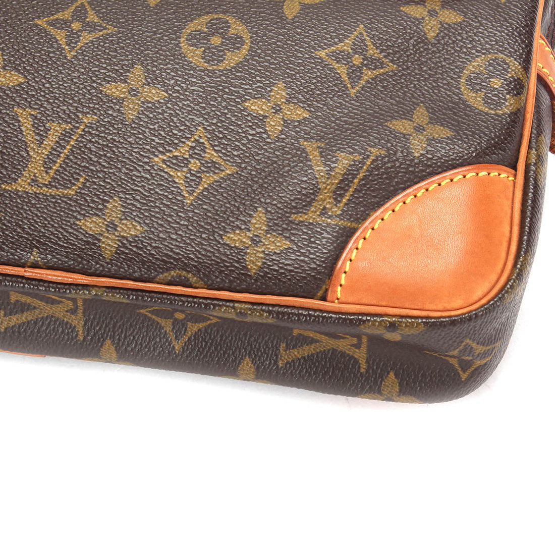 Monogram Dragonne Clutch