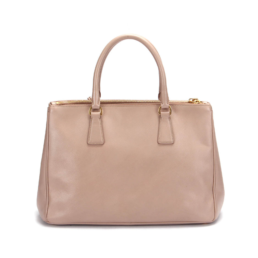 Saffiano Double Zip Galleria Tote Bag