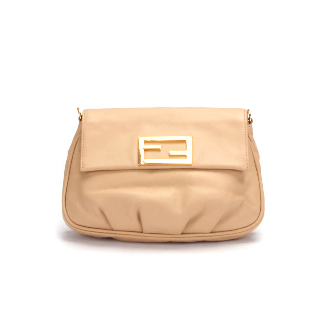 Fendista Leather Pochette Crossbody Bag 8M0276