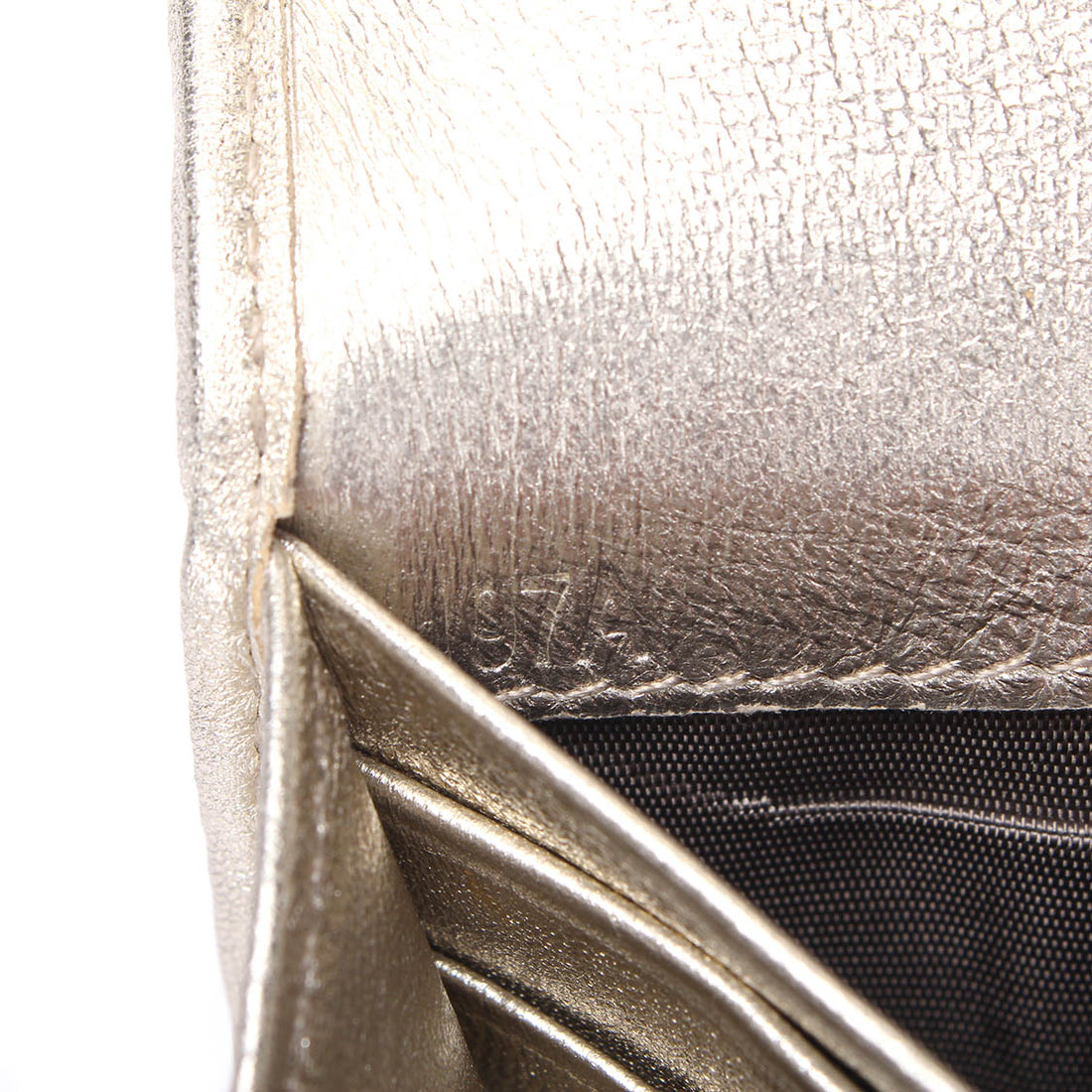 Matelasse Leather Continental Flap Wallet