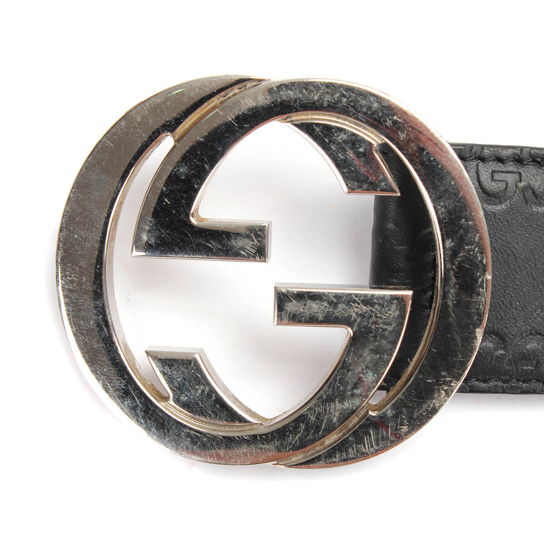 Guccissima Signature Belt 411924