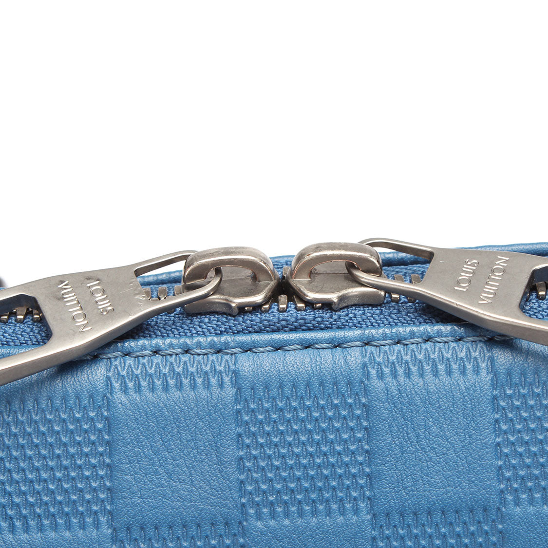 Louis Vuitton Damier Infini Neon Zippy Wallet Blue