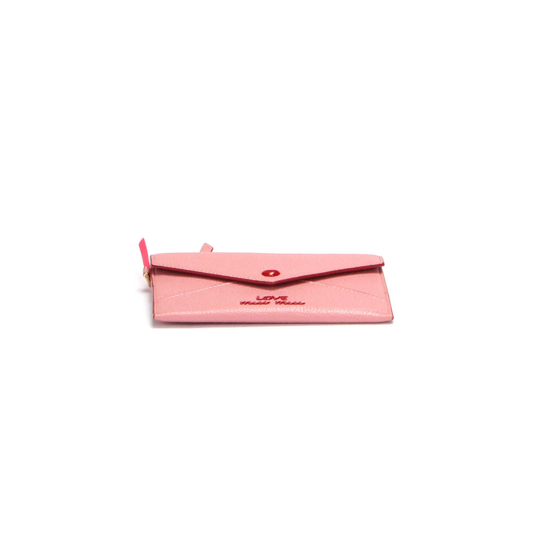 Love Envelope Leather Clutch Bag