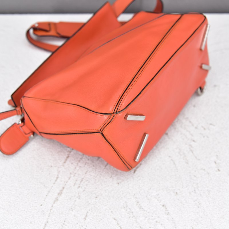 Puzzle Leather Crossbody Bag