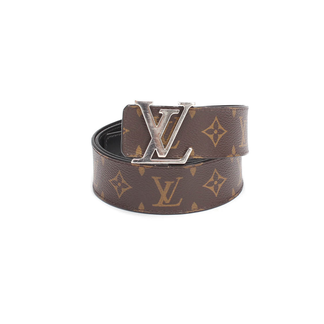Louis Vuitton Monogram Initiales Belt Leather Belt M9821 in Good condition