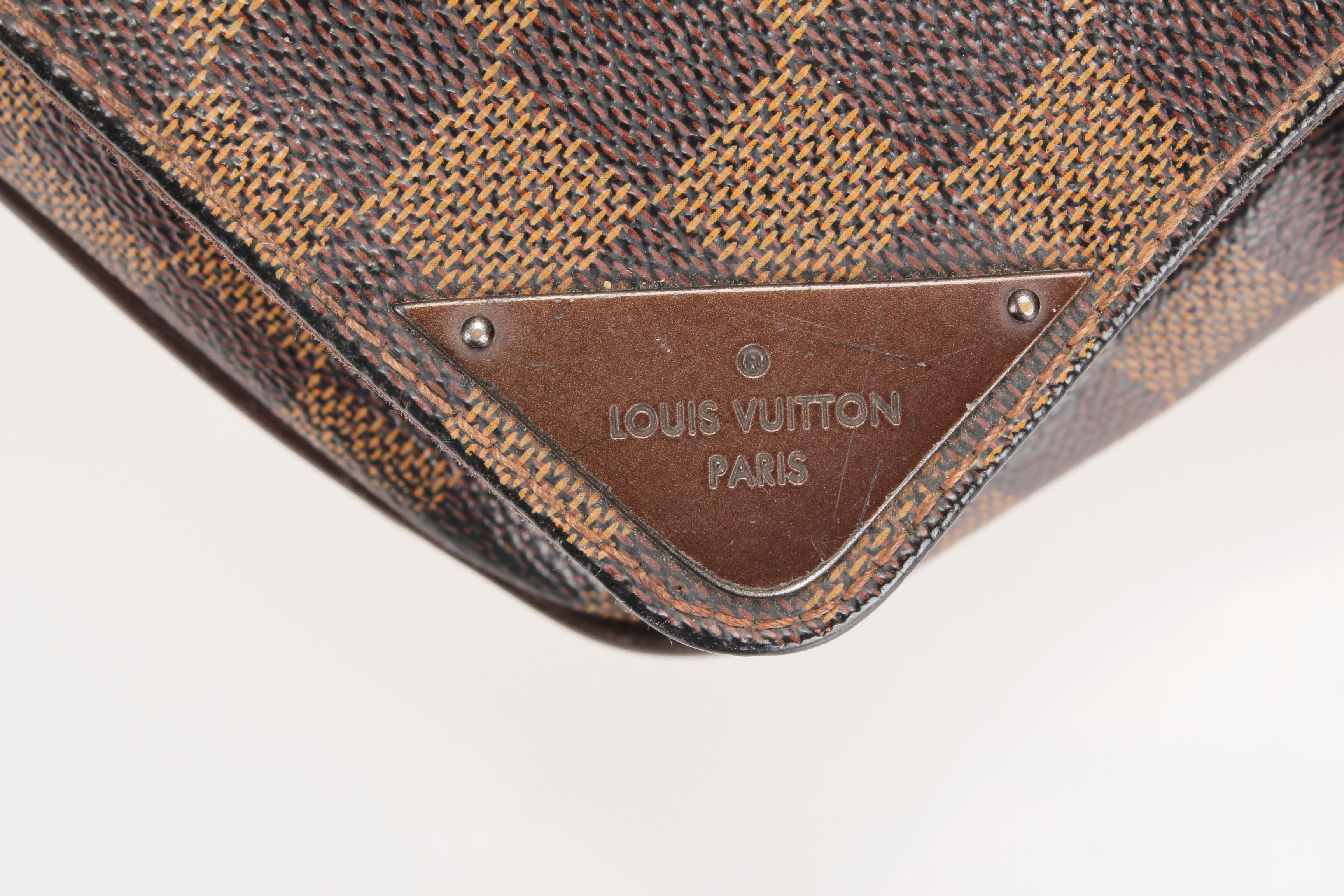 路易·威登（Louis Vuitton）的允许书包谢尔顿（Shelton）MM Damier 