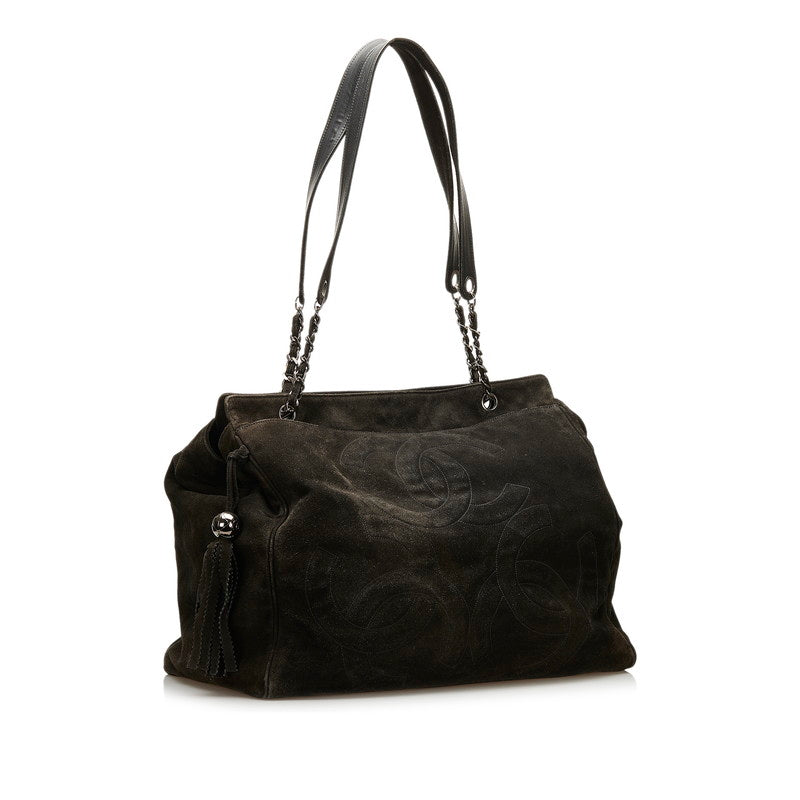 Suede Tripled CC Tote