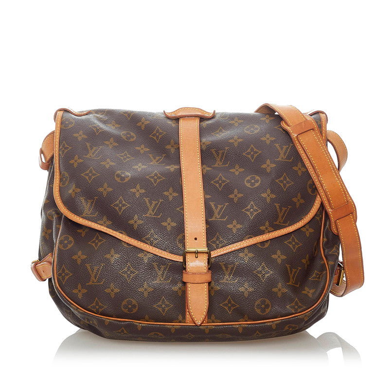 Louis Vuitton Monogram Saumur 35 Crossbody Shoulder Bag AR0940