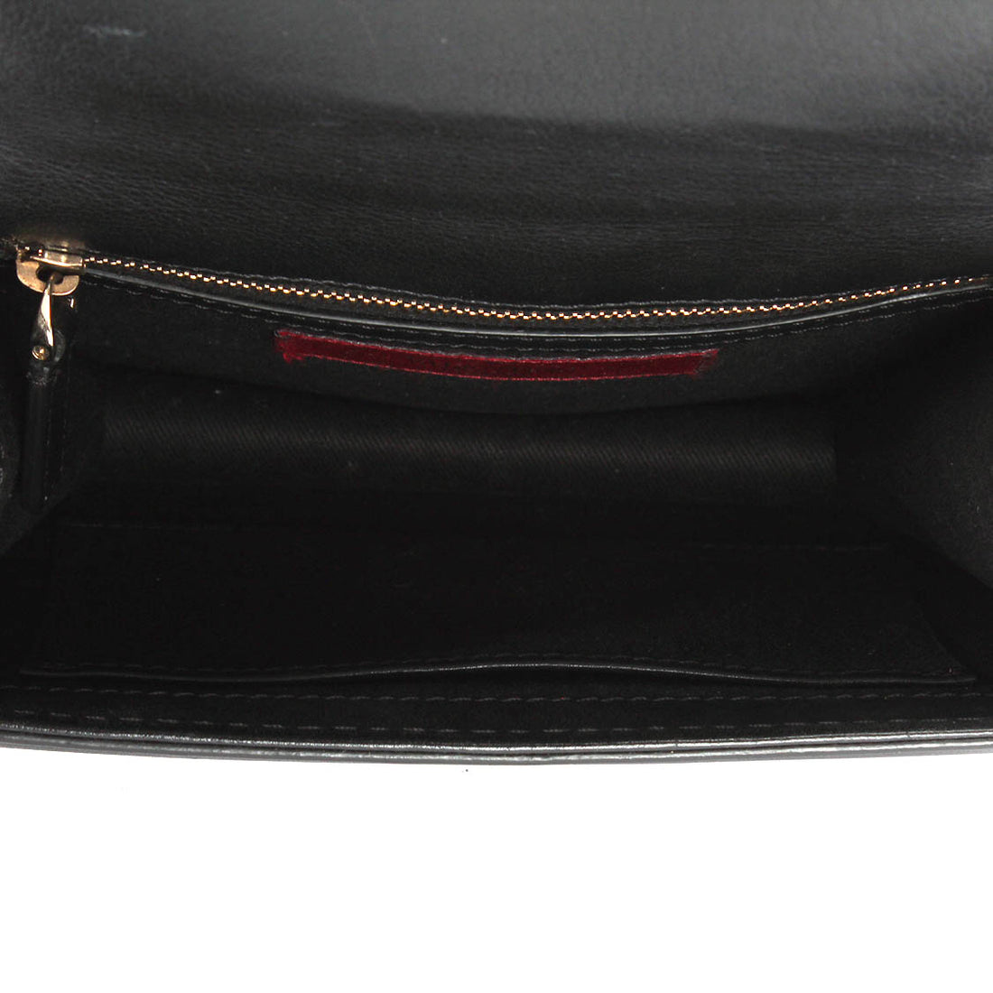 Glamlock Leather Crossbody Bag