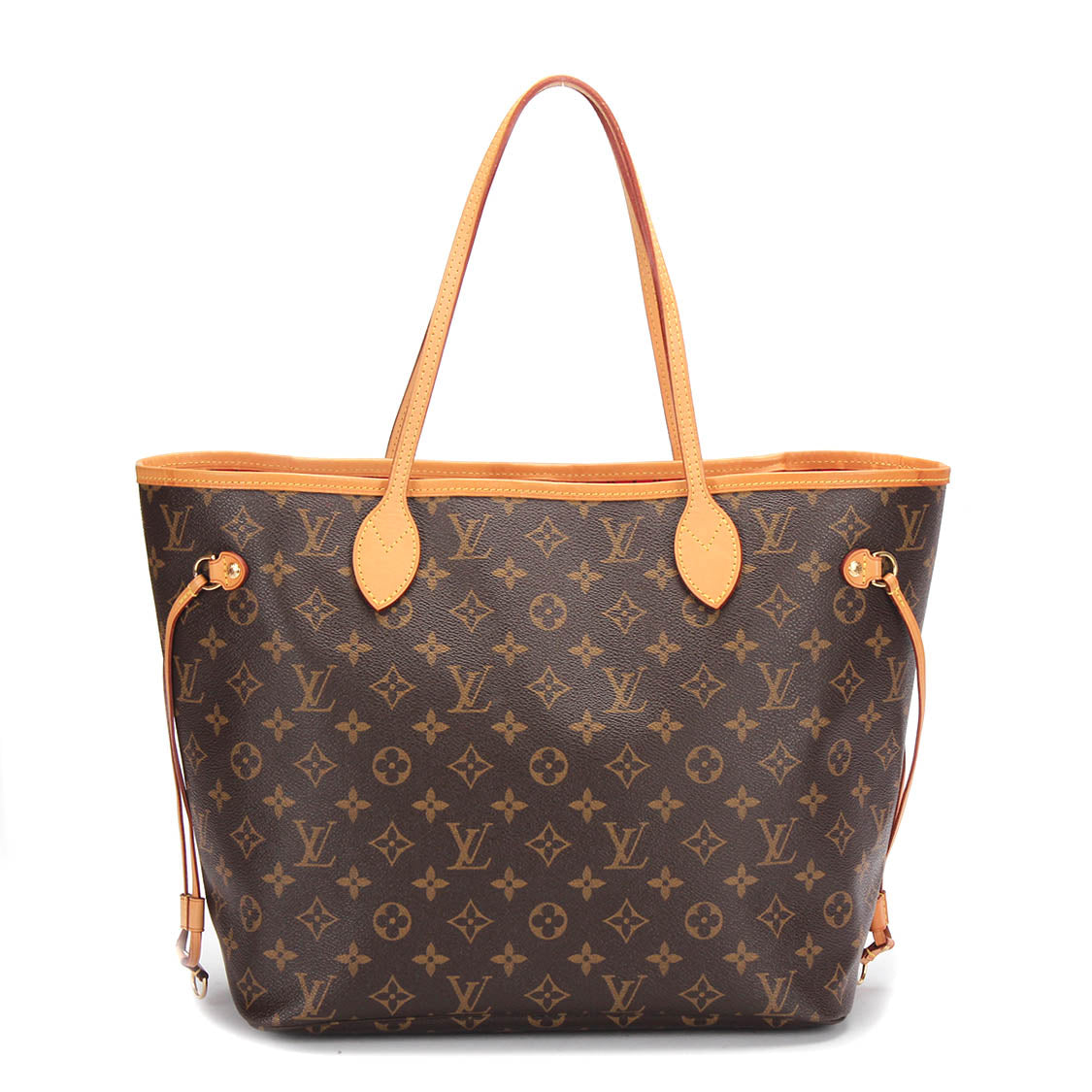 Louis Vuitton Monogram Neverfull MM with Pouch Canvas Tote Bag M41177 in Excellent condition