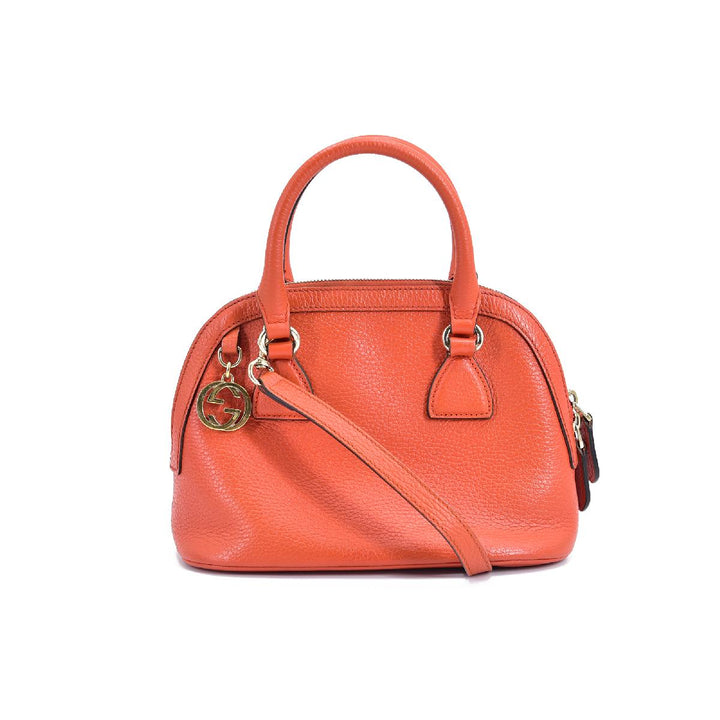 GG Charm Leather Handbag 449661