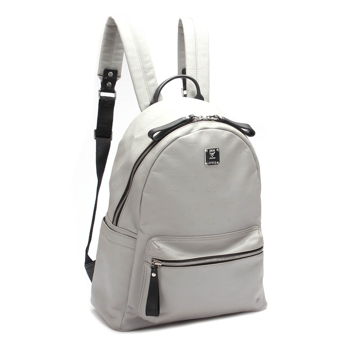 Visetos Embossed Leather Backpack