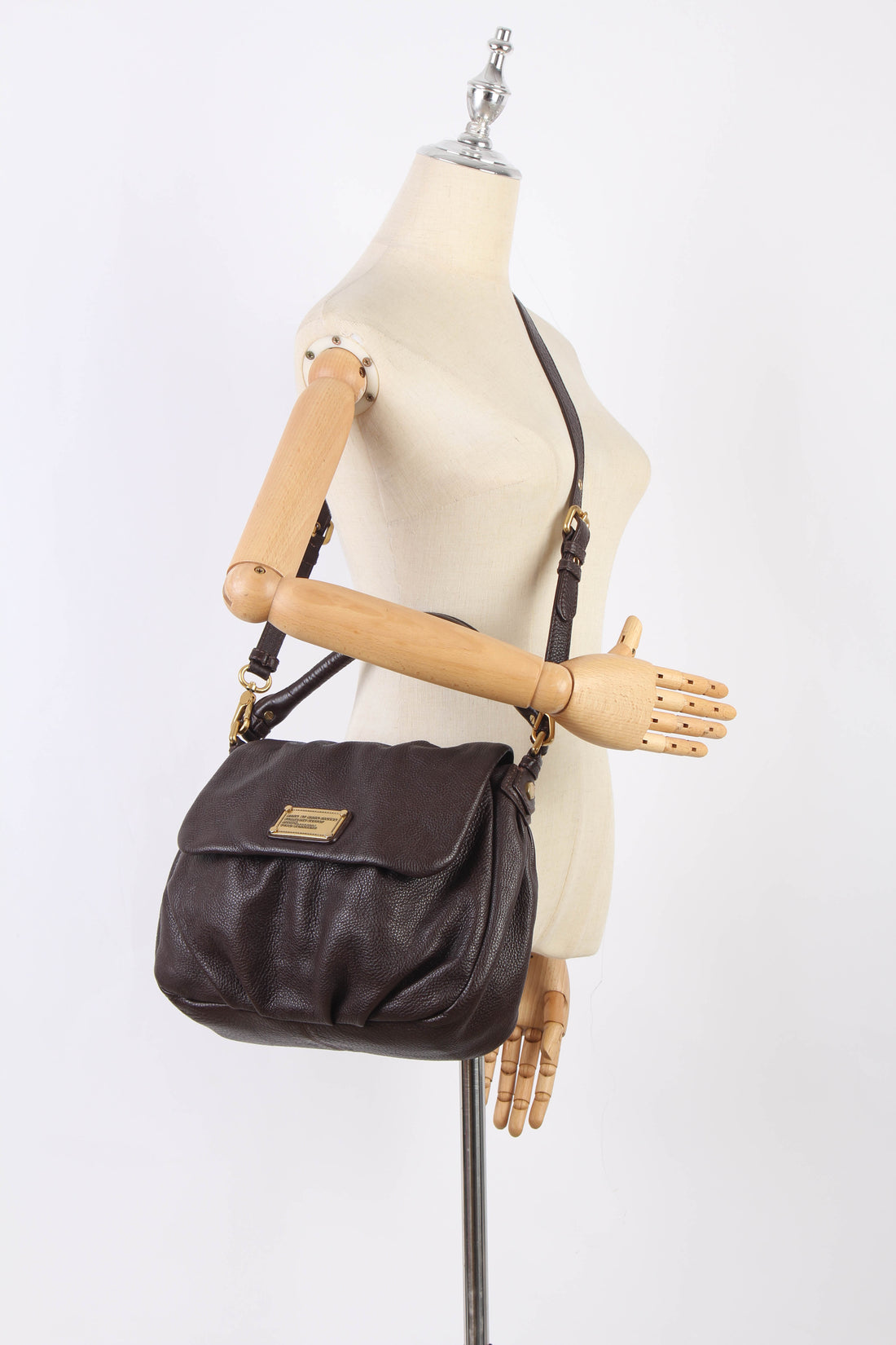 Workwear Leather Crossbody Bag