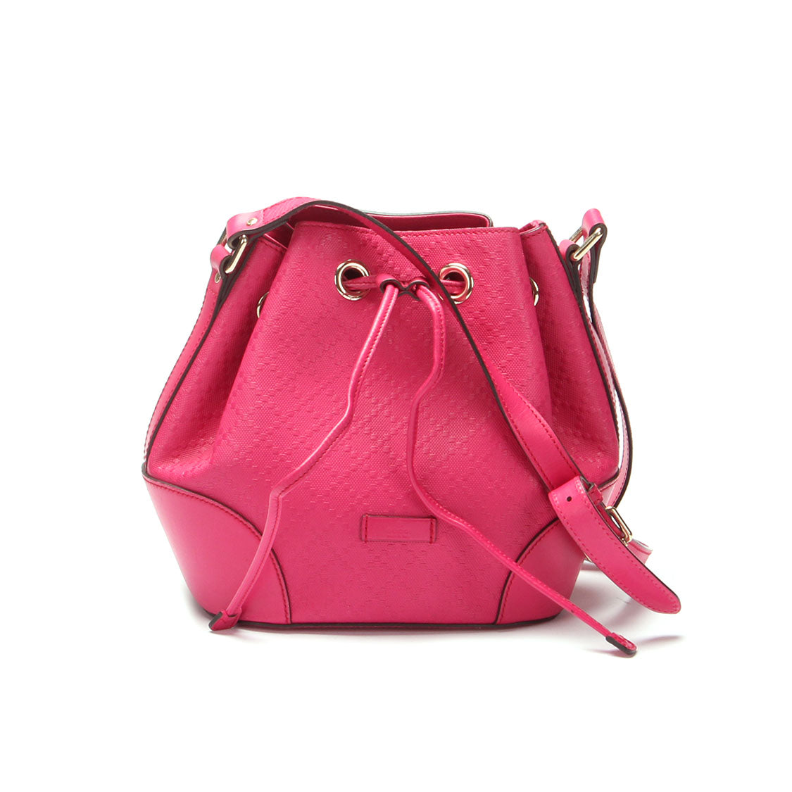 Diamante Leather Bucket Bag 354229