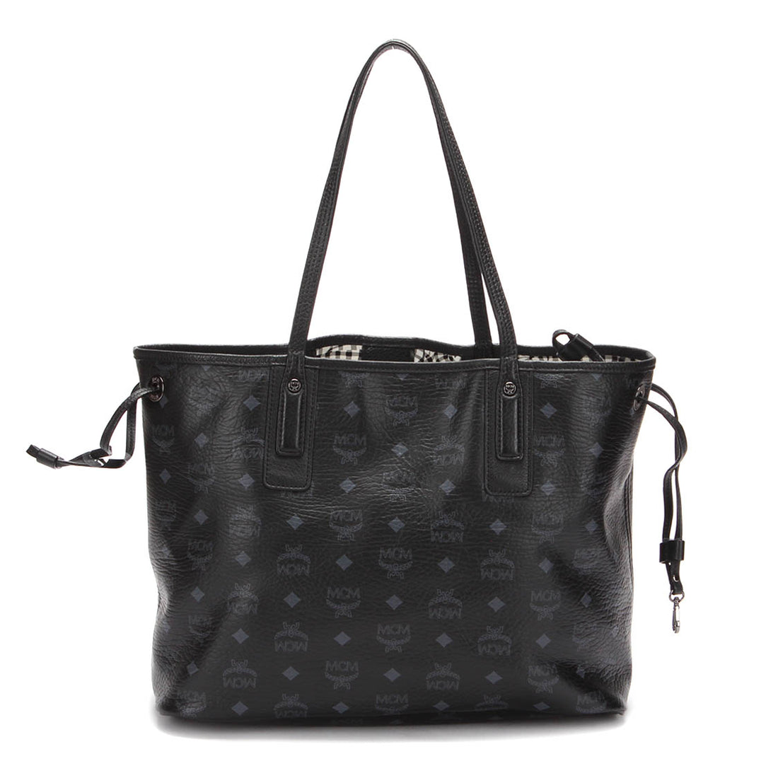 Black Visetos Tote Bag