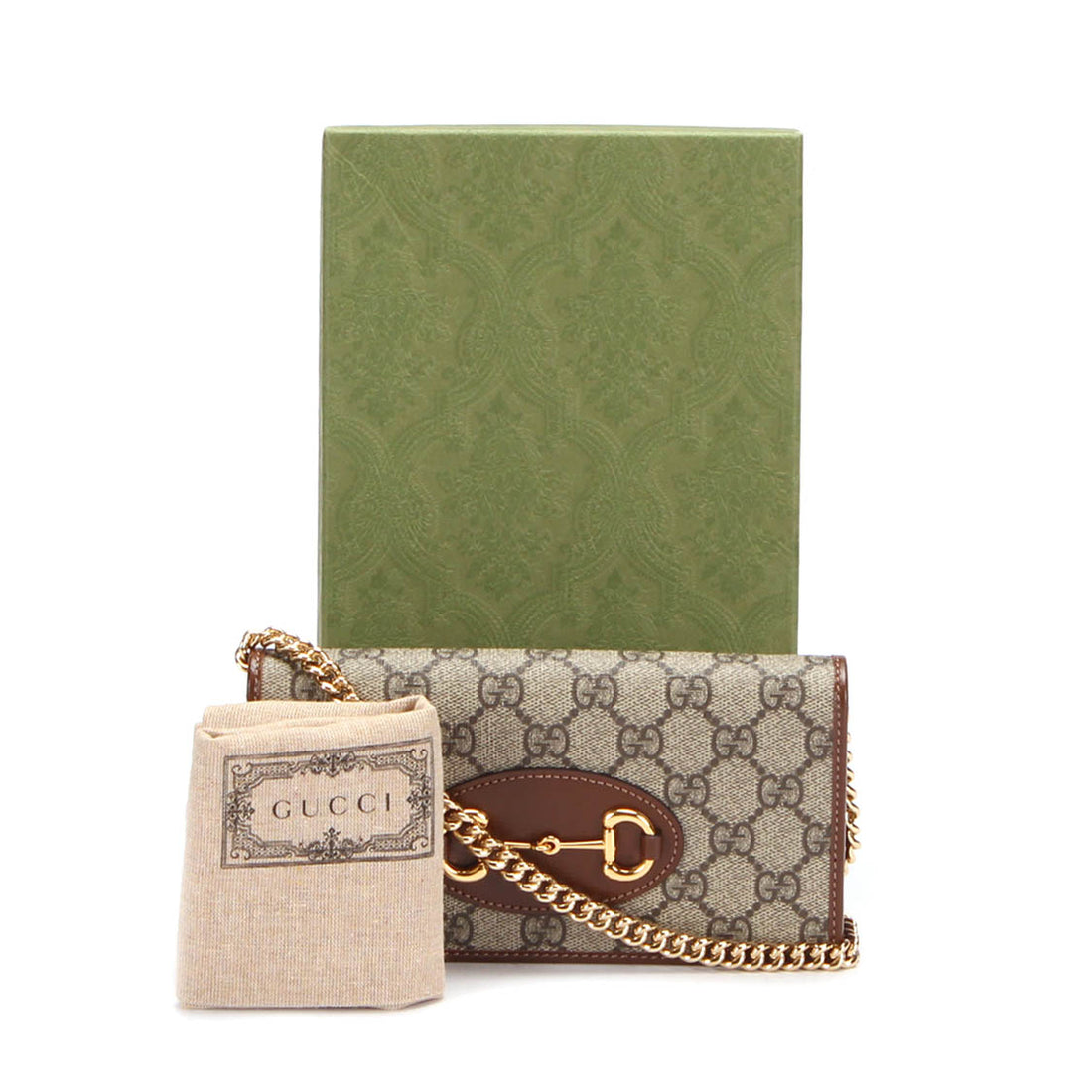 GG Supreme Horsebit 1955 Wallet on Chain 621892