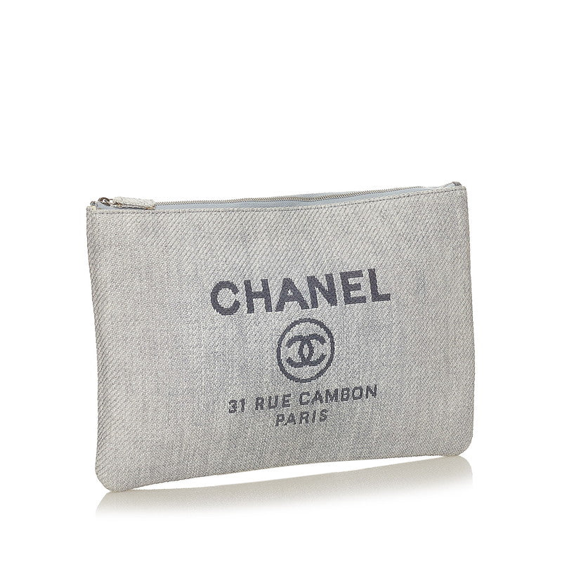 31 Rue Cambon Canvas Clutch