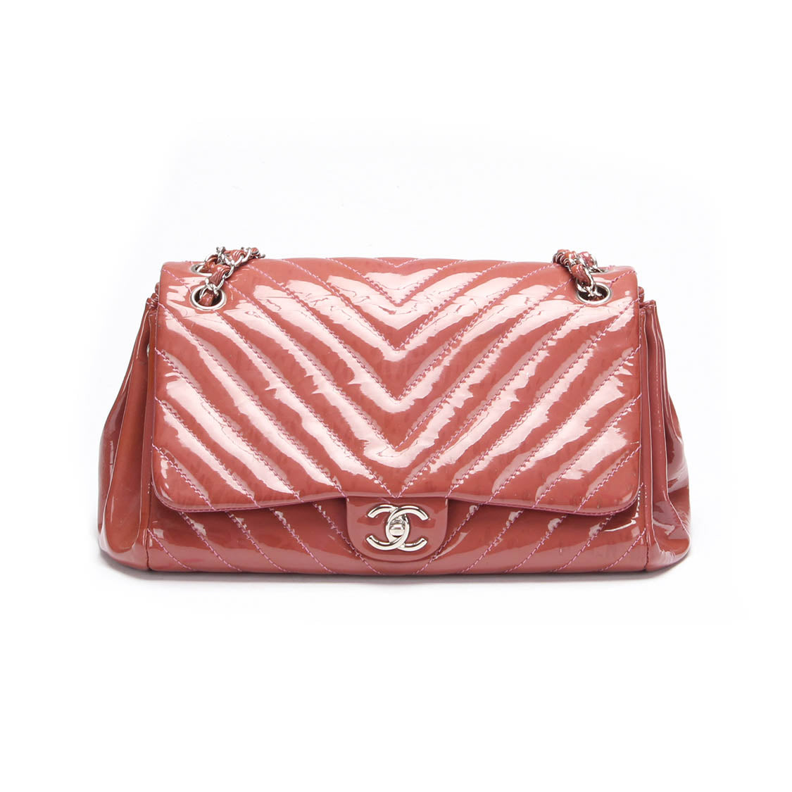 CC Quilted Jumbo Single Flap Bag
