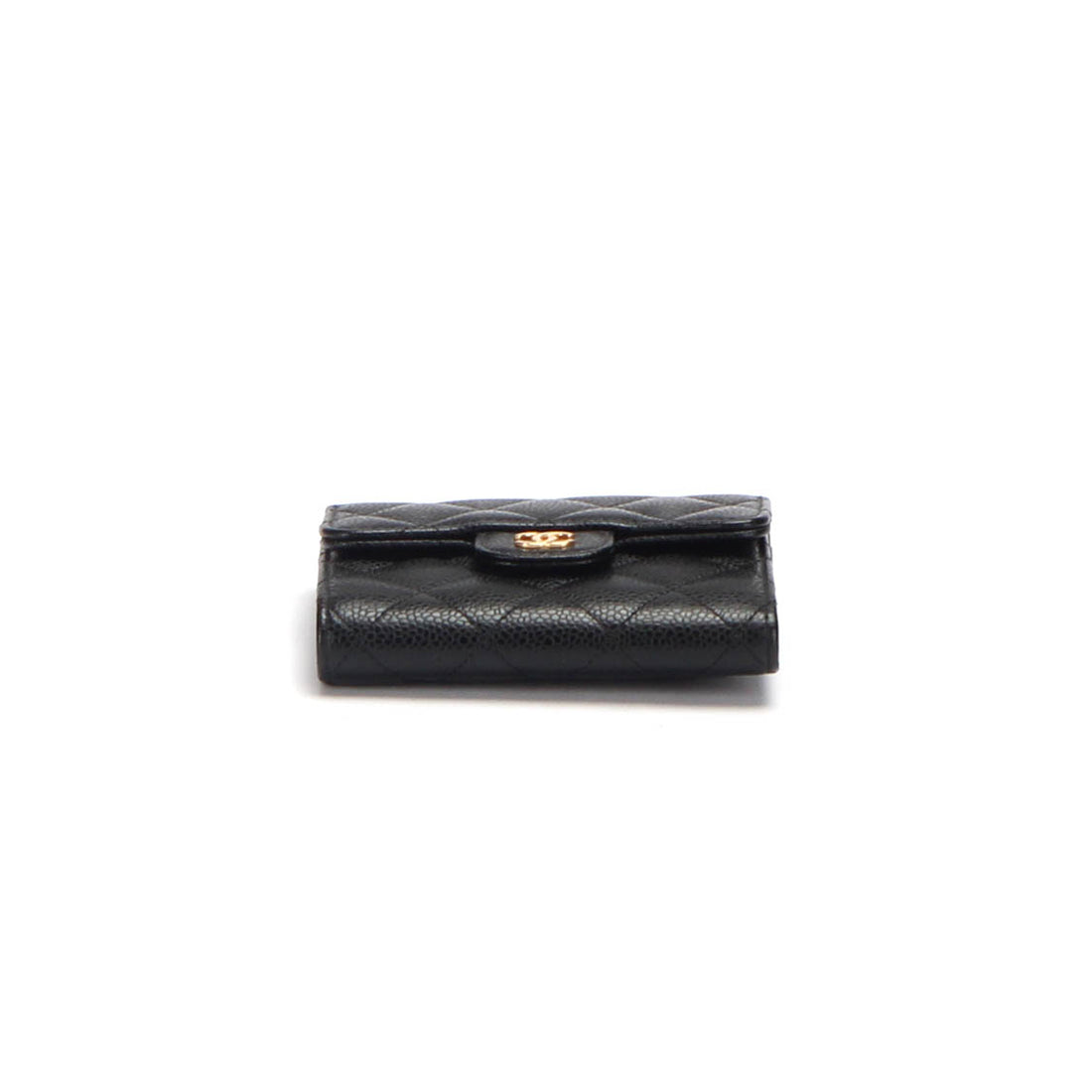 Caviar Compact Flap Wallet